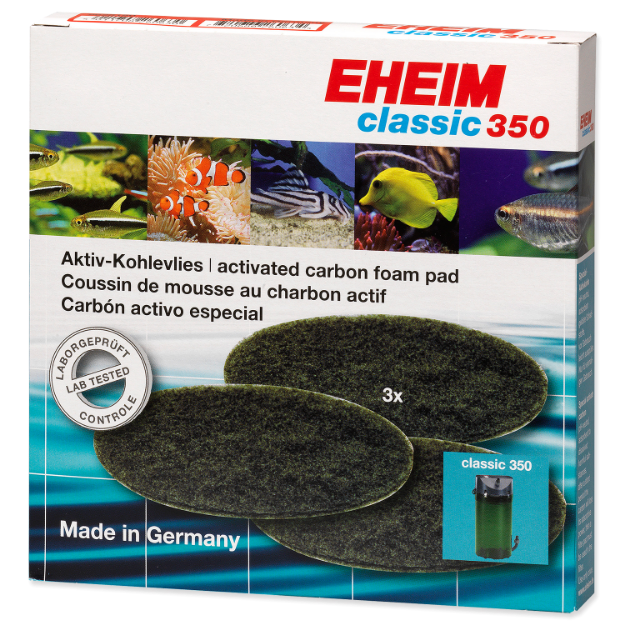 Nápln EHEIM molitan uhlíkový jemný Classic 350 3ks
