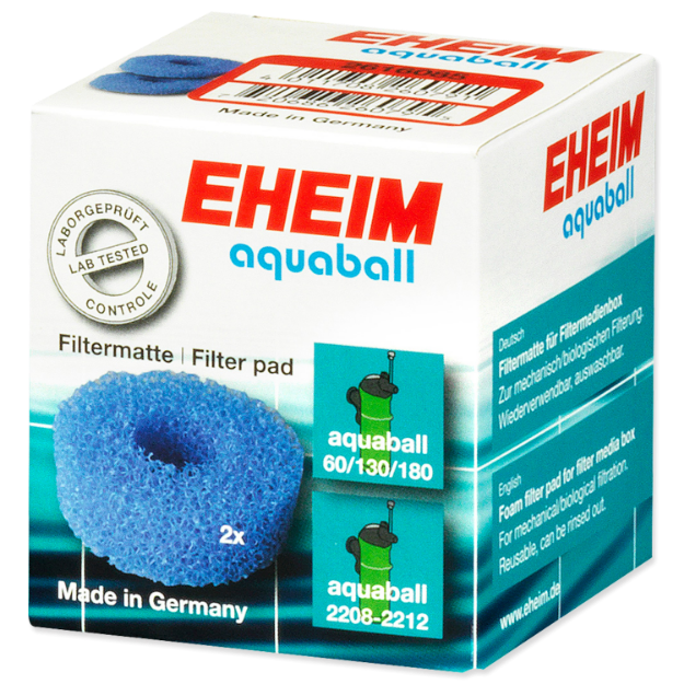 Nápln EHEIM molitan filtracní Aquaball 60/130/180 2ks