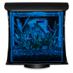 Akvárium set TETRA Silhouette LED cerné 31 x 31,5 x 27,5 cm 12l