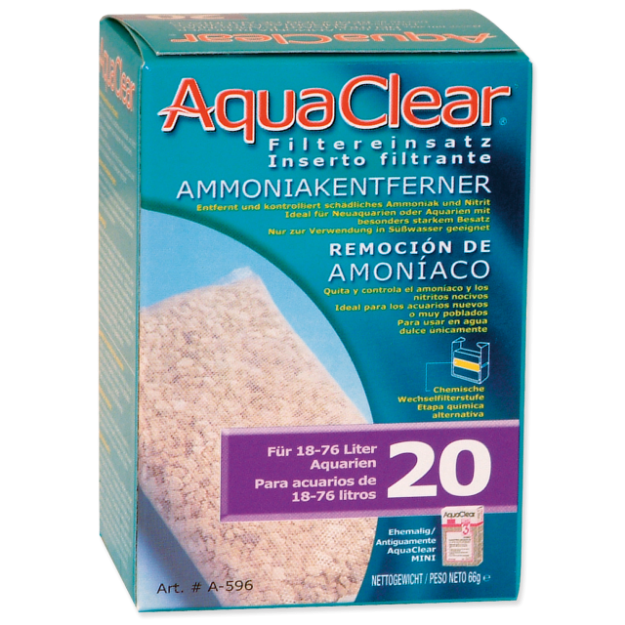Nápln odstranovac dusíkatých látek AQUA CLEAR 20 (AC mini) 